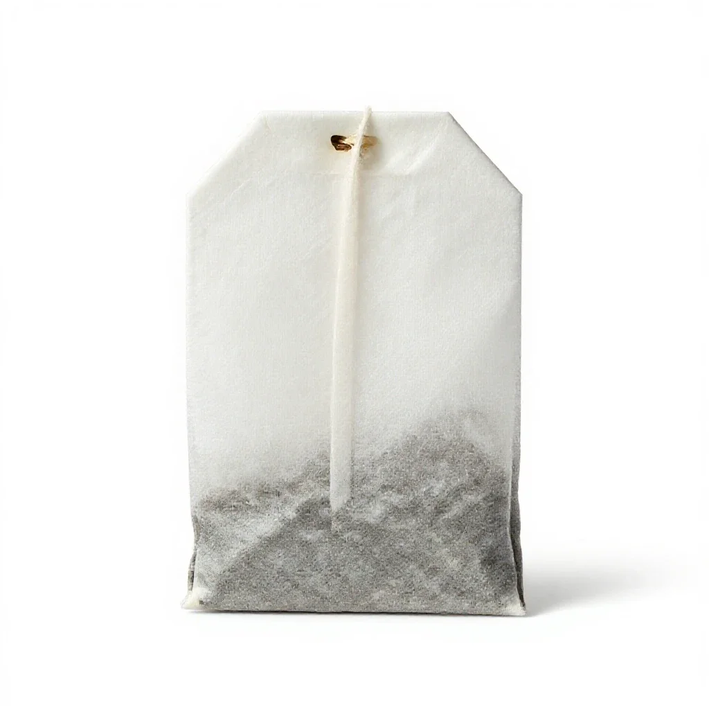 Tea bag isolated on a white background