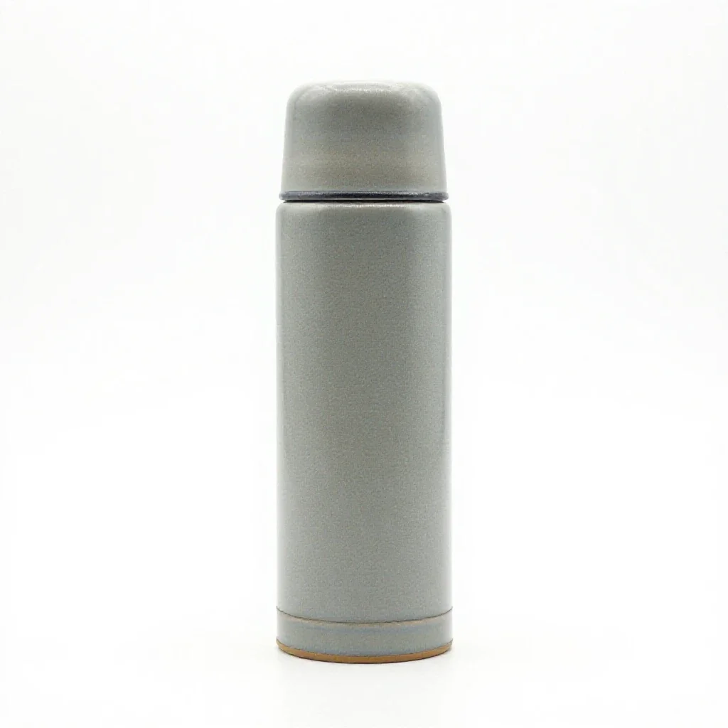 Thermos isolated on a white background