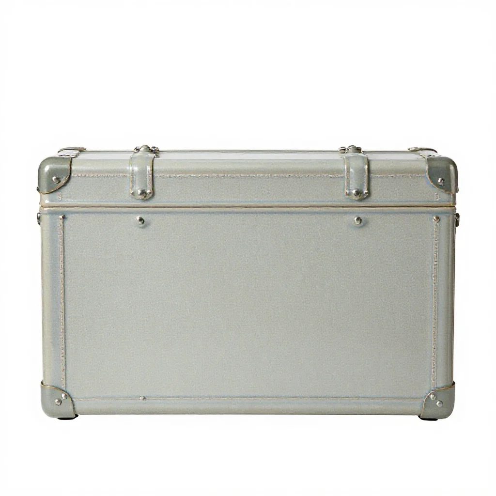 Trunk isolated on a white background