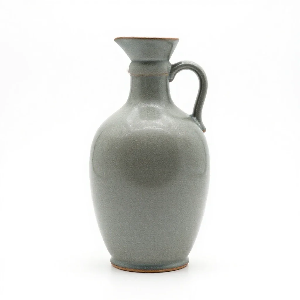 Whiskey jug isolated on a white background