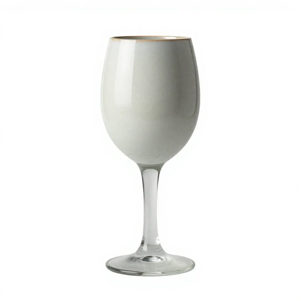 Wineglass isolated on a white background