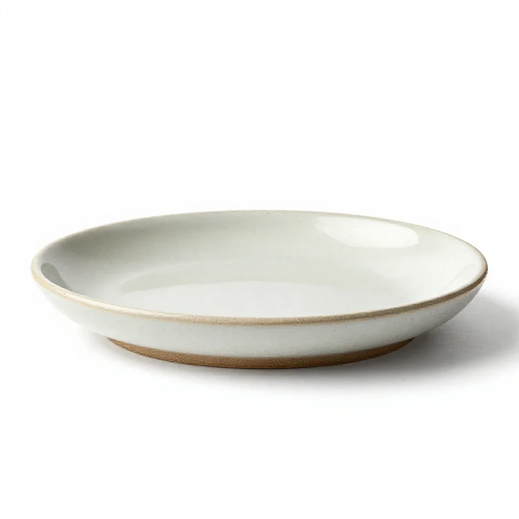 Alms dish isolated on a white background