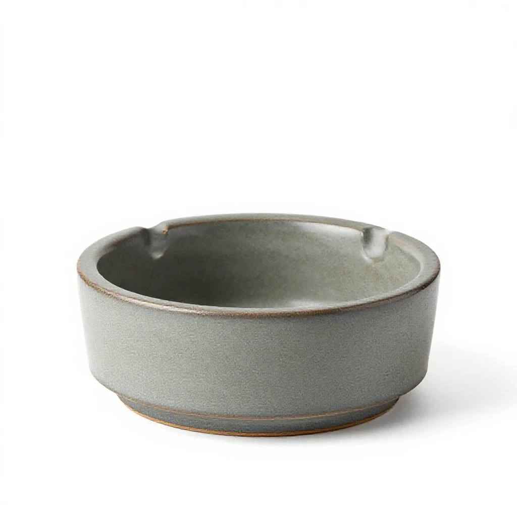 Ash-pan isolated on a white background
