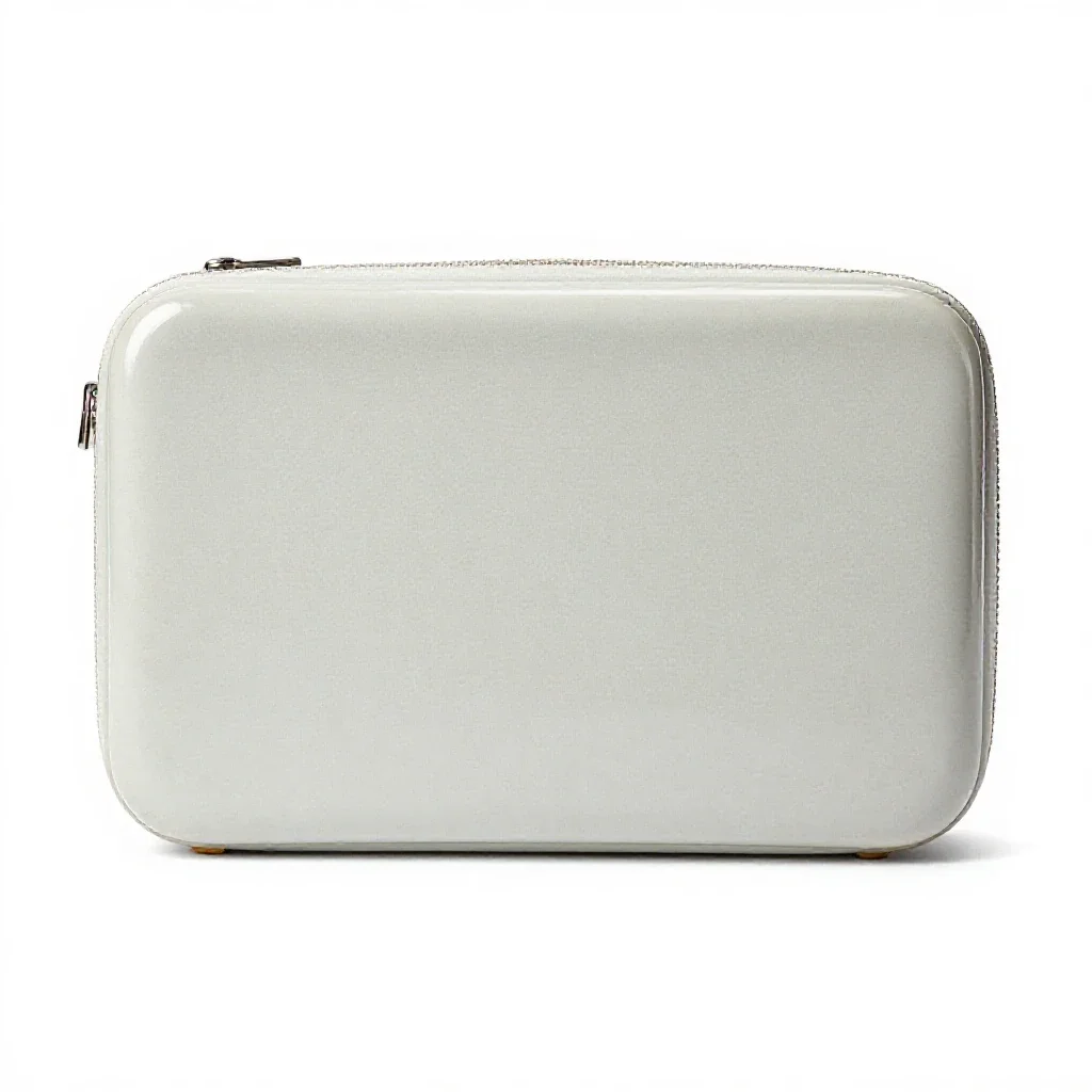 Attache case isolated on a white background