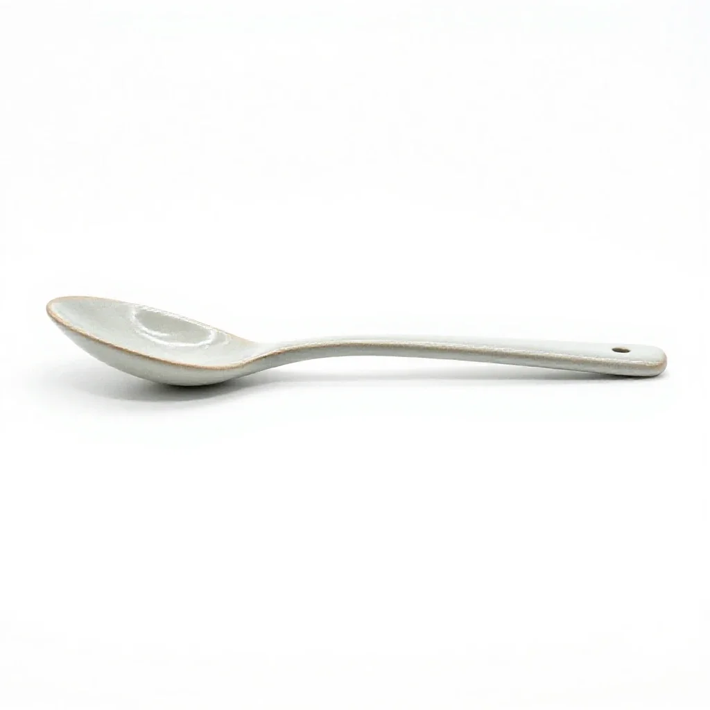 Iced-tea spoon isolated on a white background