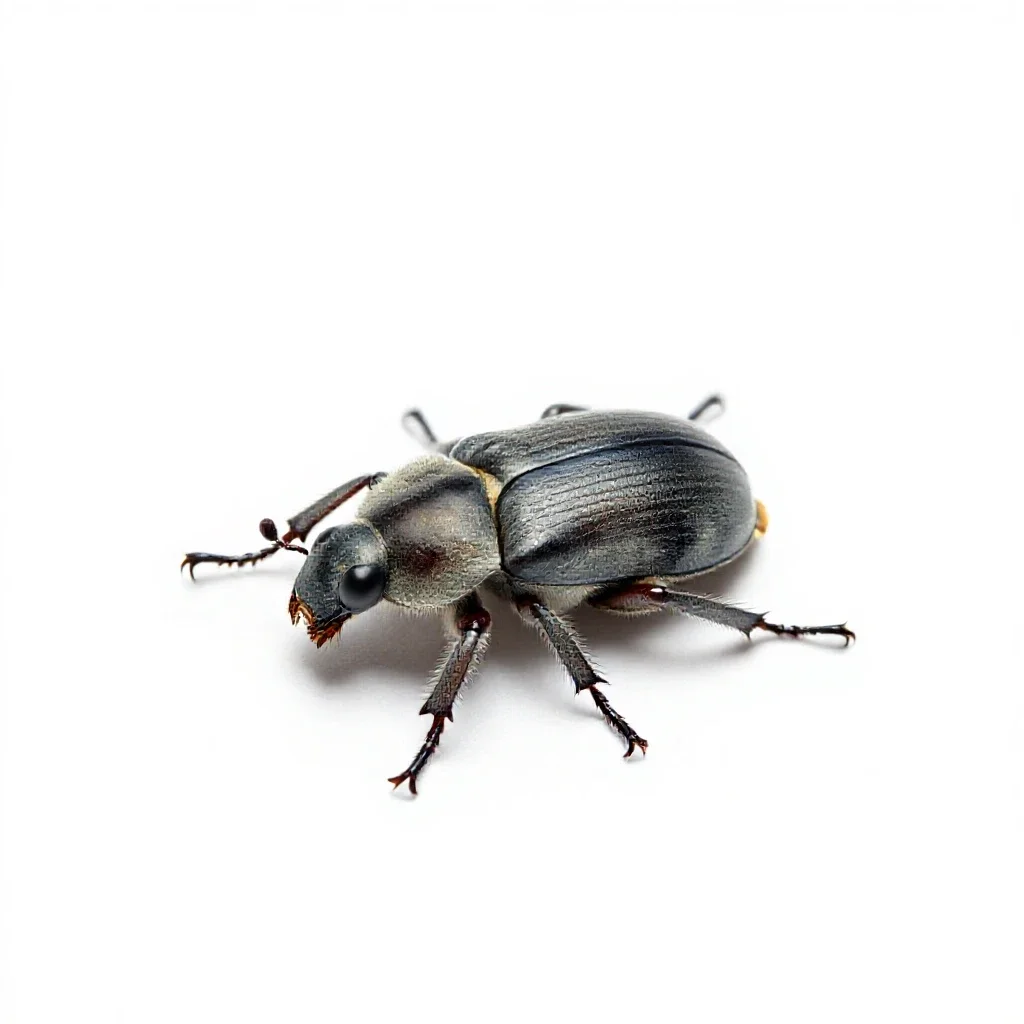 Bark beetle isolated on a white background