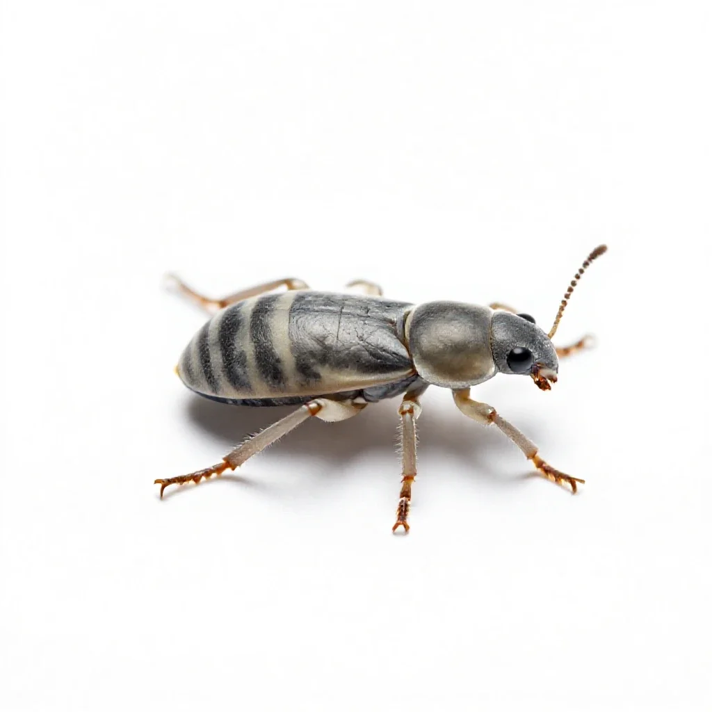 Bean weevil isolated on a white background