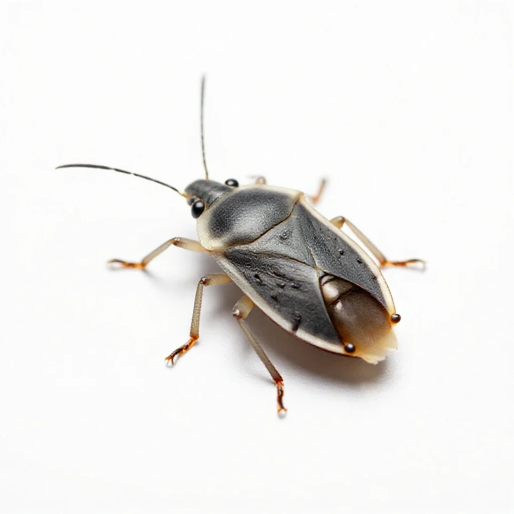 Bedbug isolated on a white background