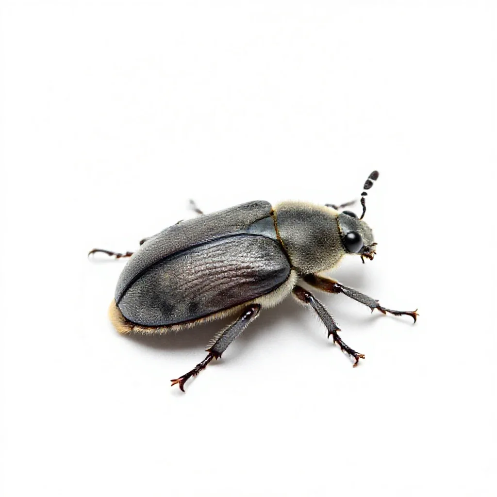 Bee beetle isolated on a white background