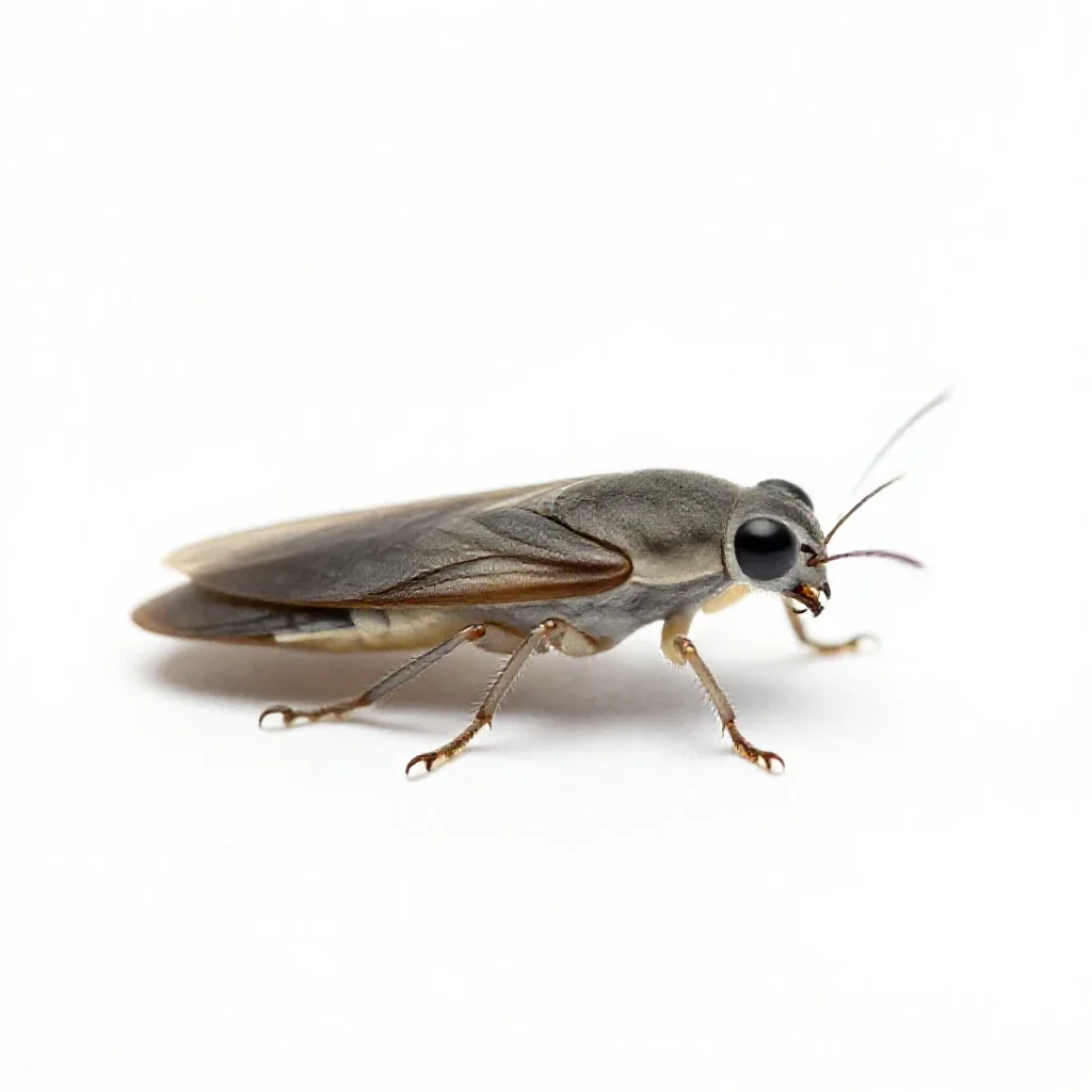 Bird louse isolated on a white background