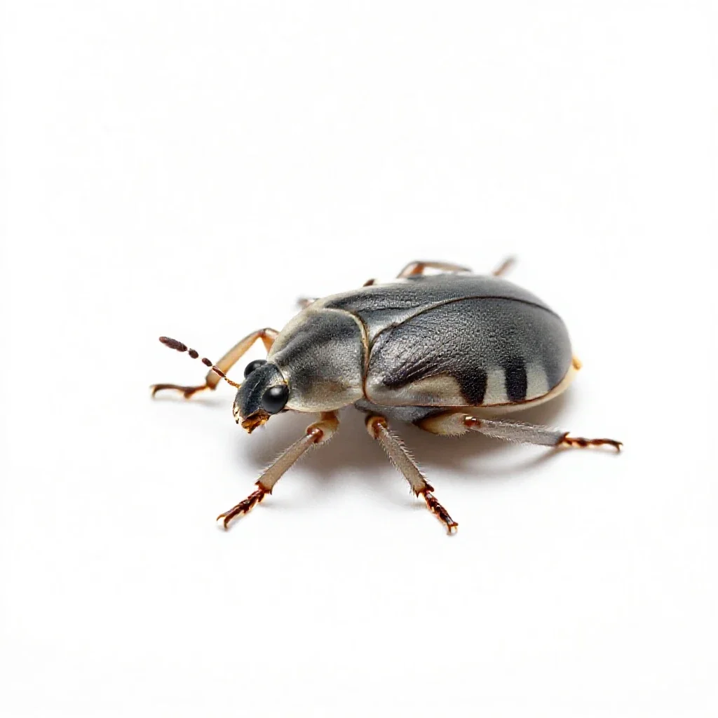 Bug isolated on a white background