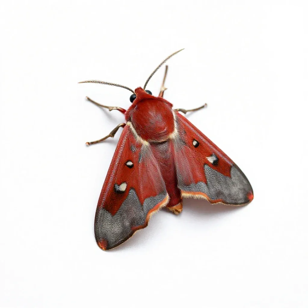 Cinnabar isolated on a white background
