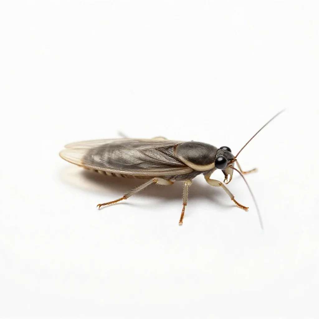 Common louse isolated on a white background