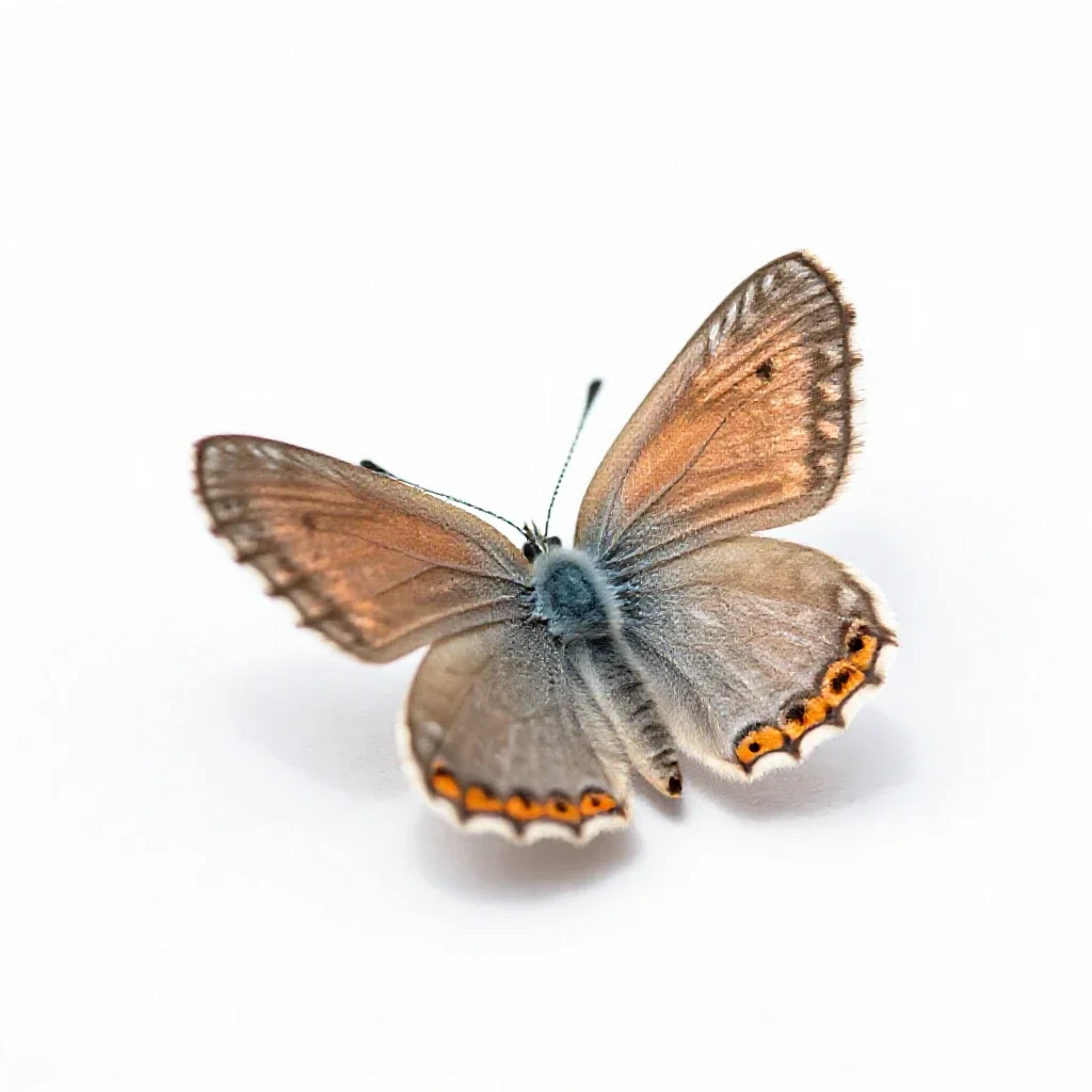 Copper isolated on a white background