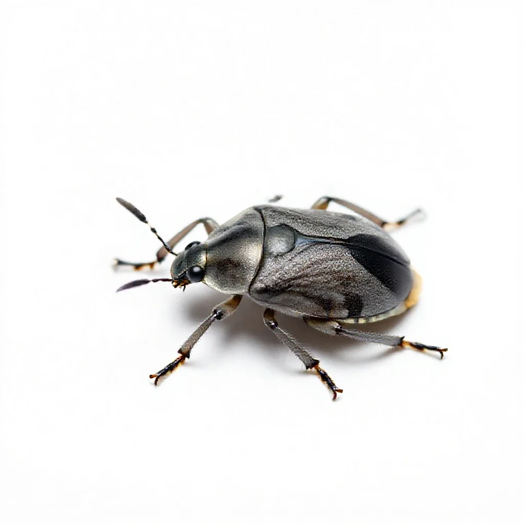 Coreid bug isolated on a white background