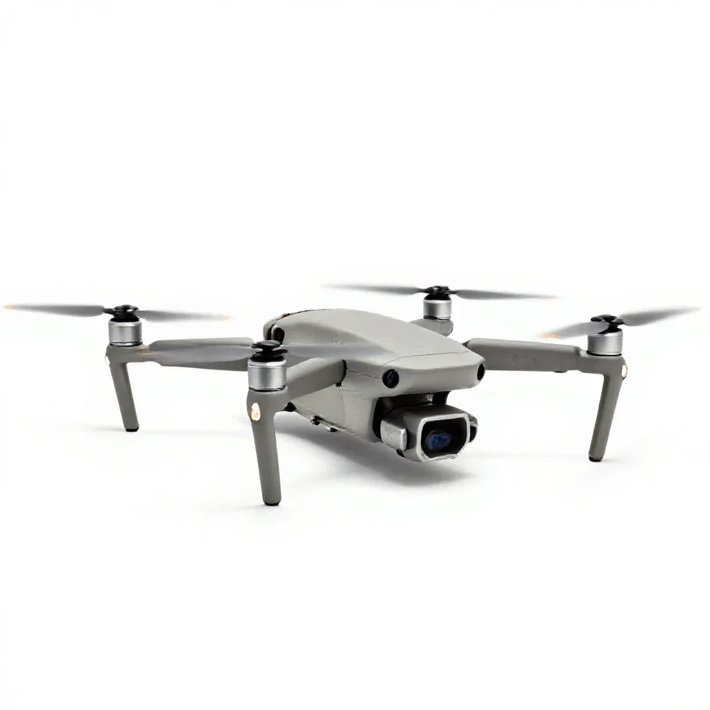 Drone isolated on a white background
