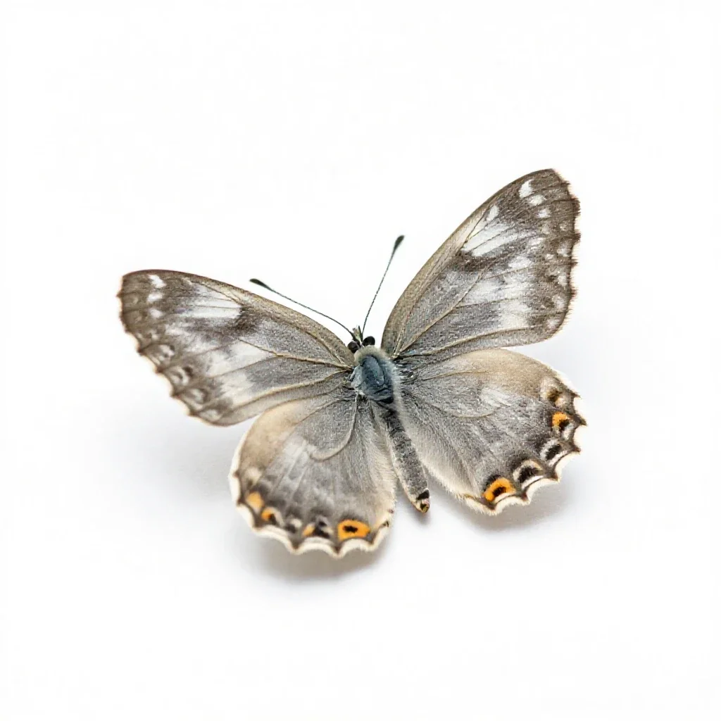 Hairstreak isolated on a white background