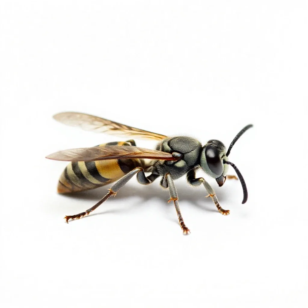 Hornet isolated on a white background