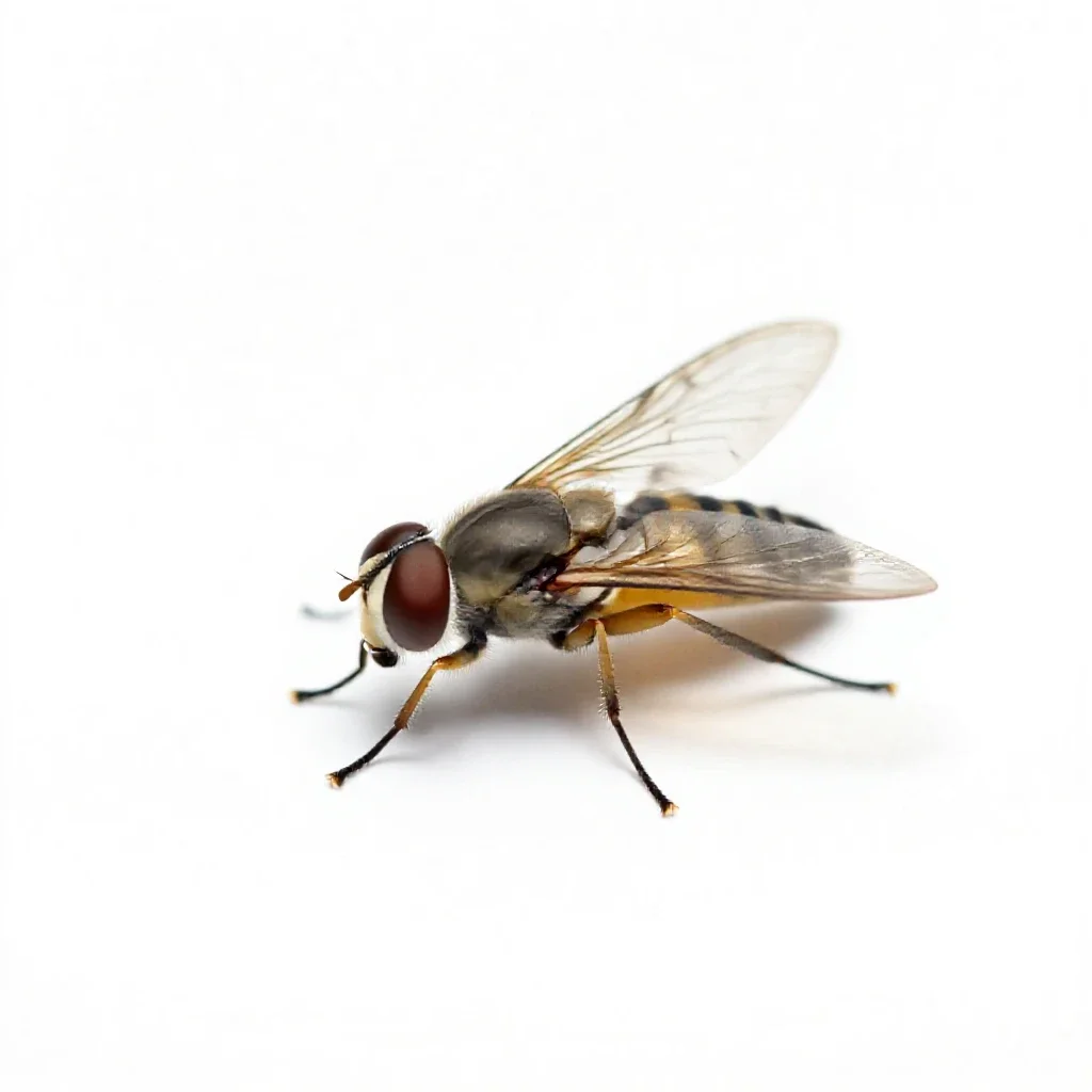 Horsefly isolated on a white background