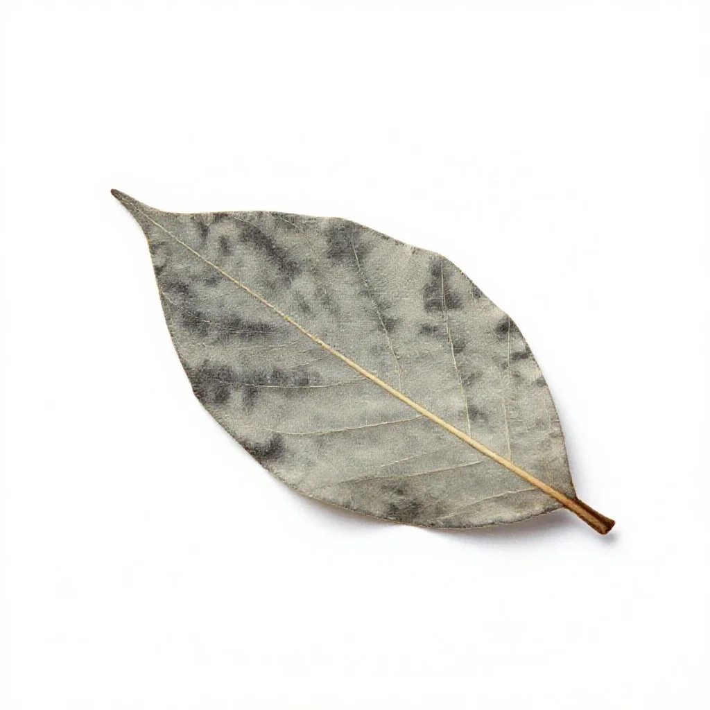Leaf miner isolated on a white background