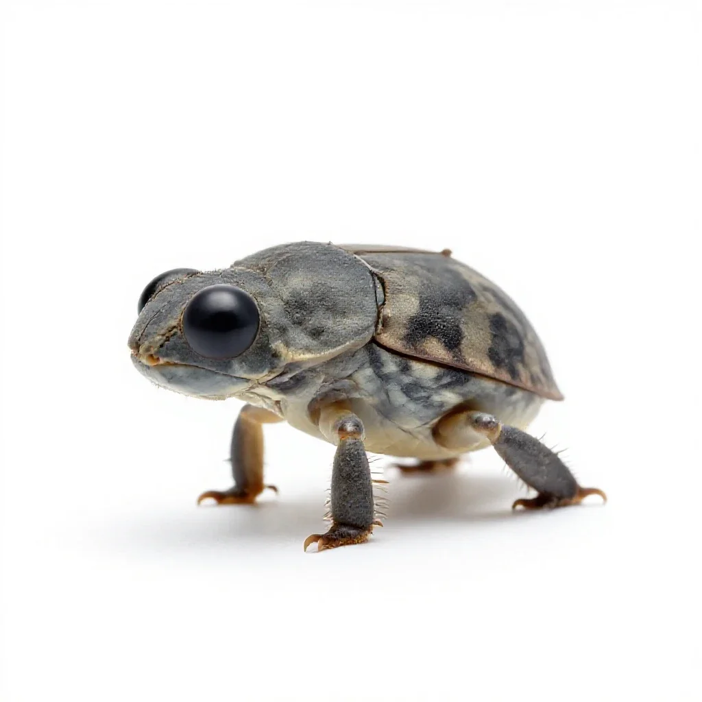 Lygus bug isolated on a white background