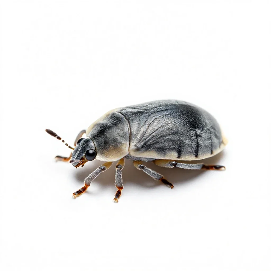 Mealybug isolated on a white background