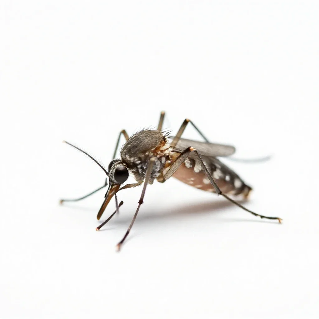 Mosquito isolated on a white background