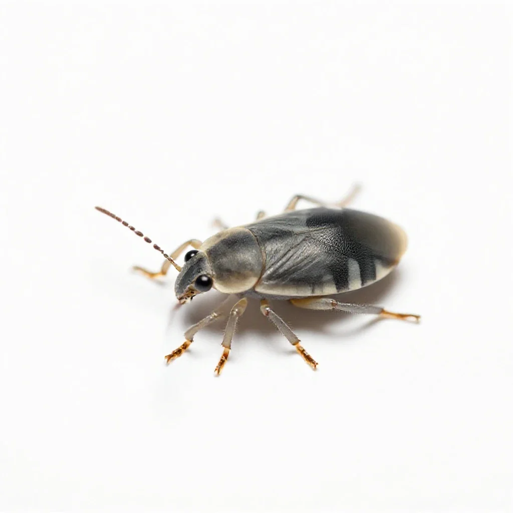 Plant louse isolated on a white background