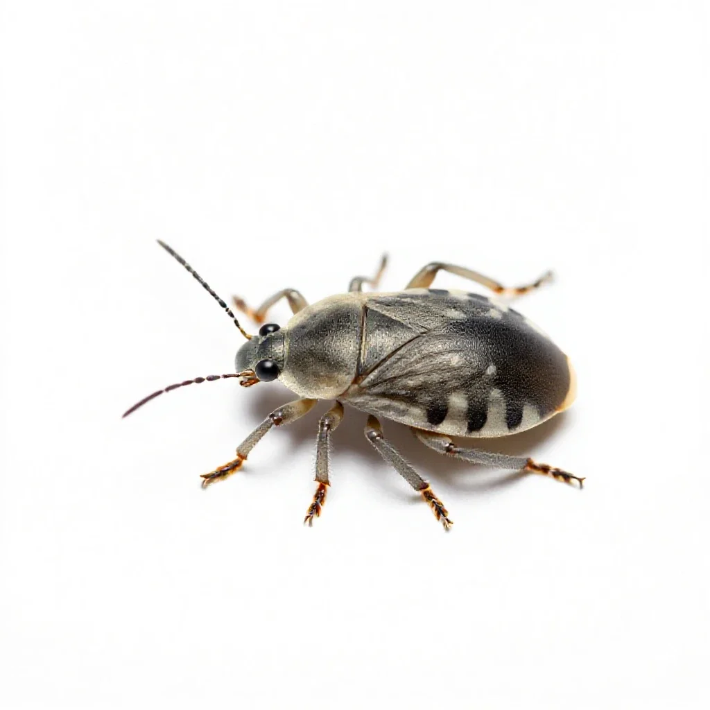 Scale insect isolated on a white background