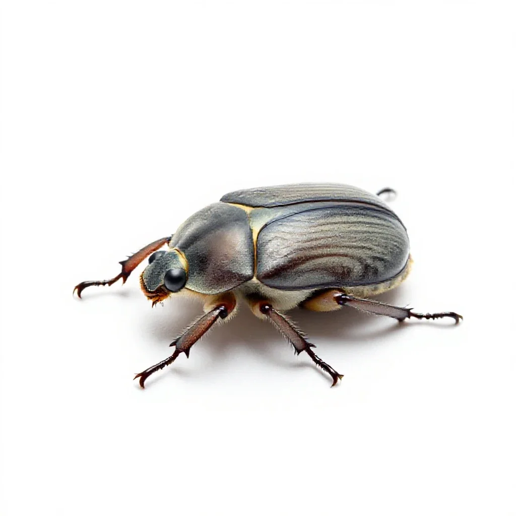 Scarab isolated on a white background