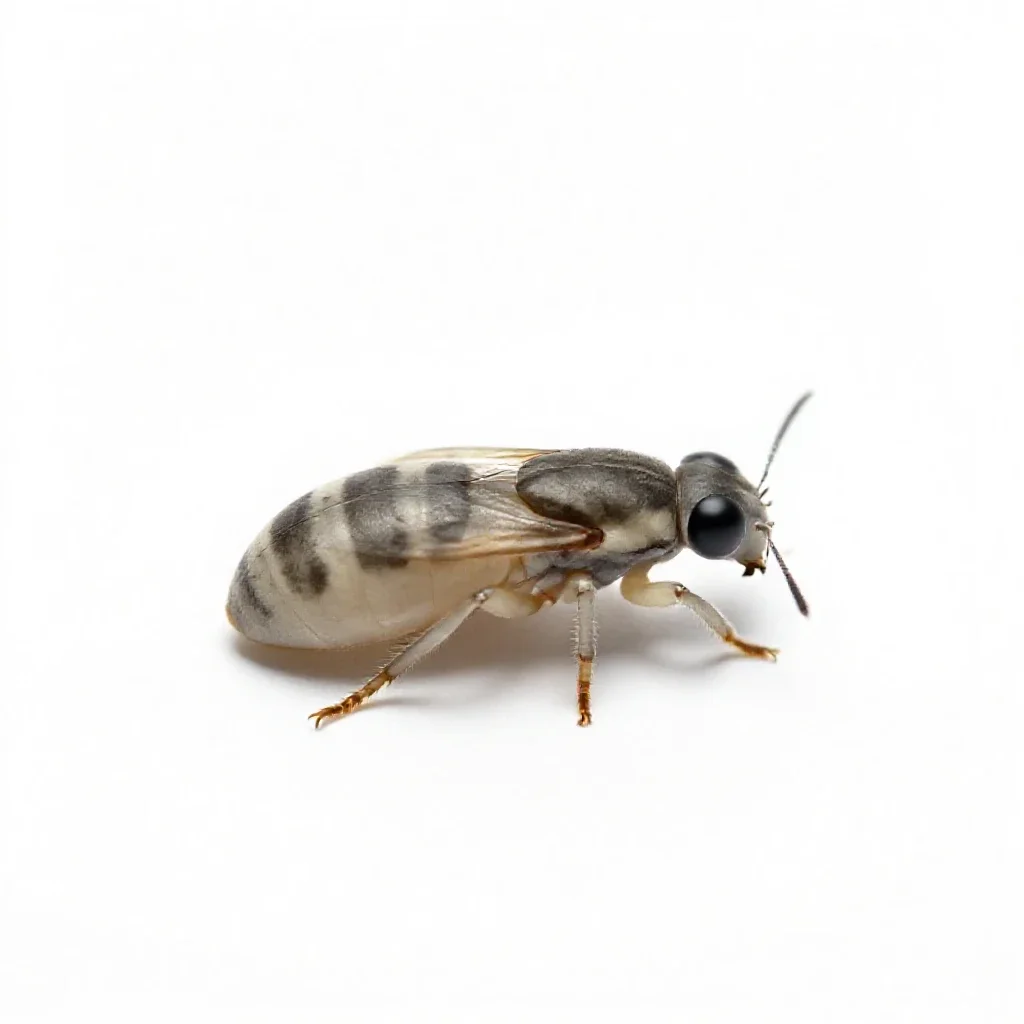 Sheep botfly isolated on a white background