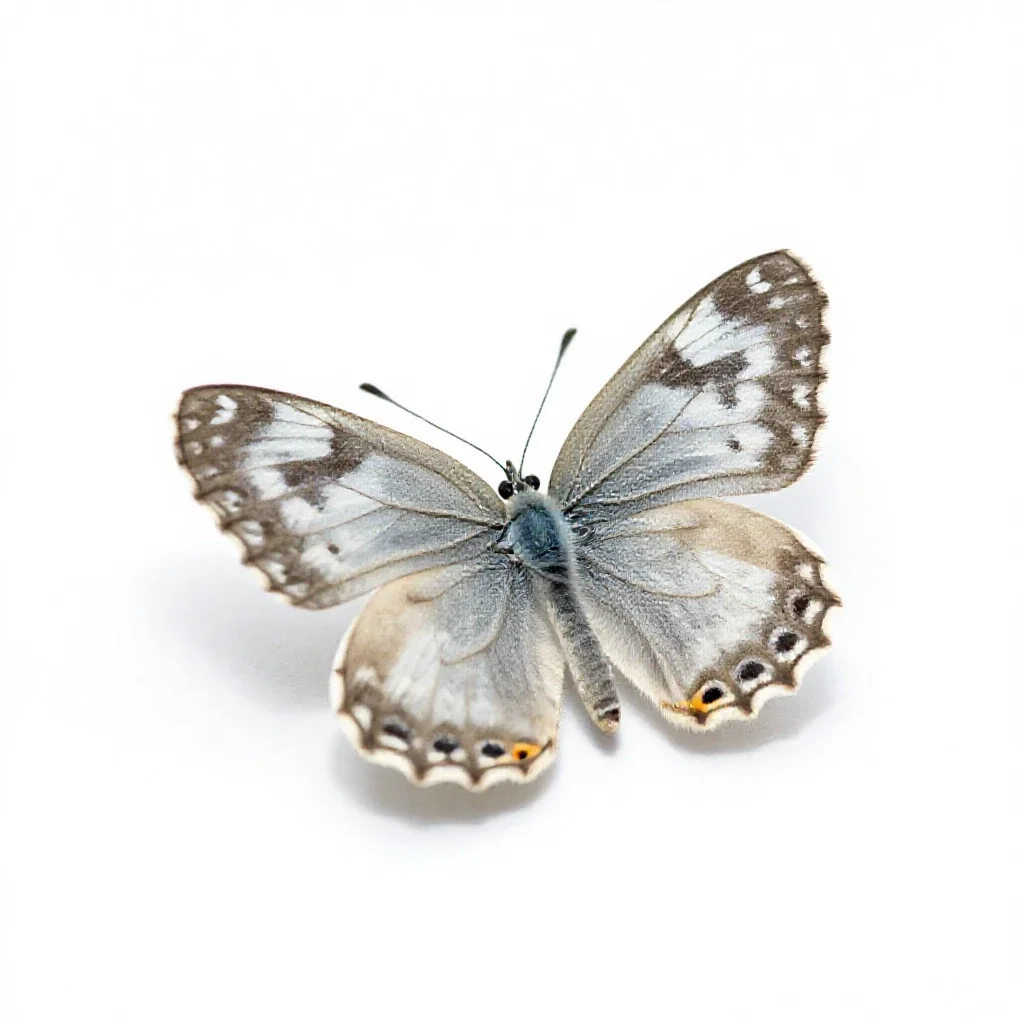 Silverspot isolated on a white background