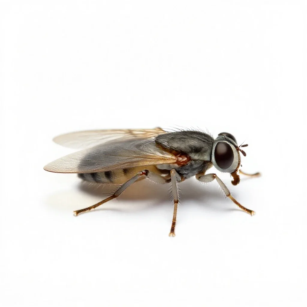Spongefly isolated on a white background