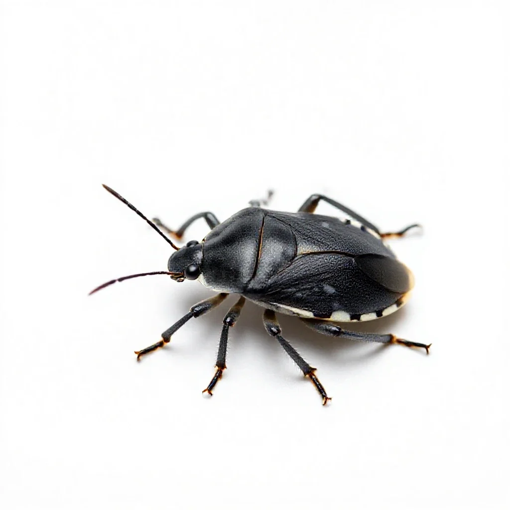 Squash bug isolated on a white background