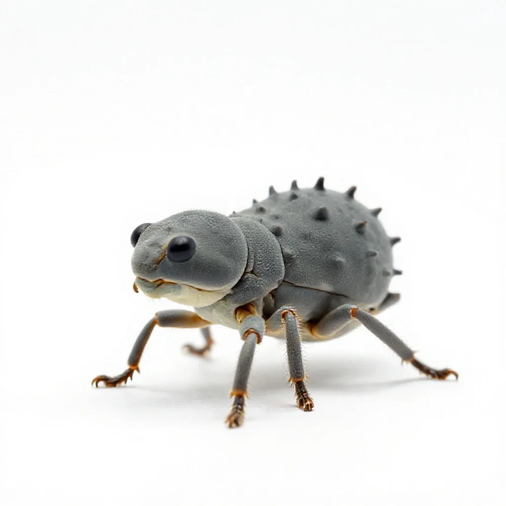 Superbug isolated on a white background