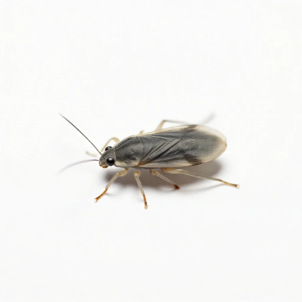 Thrips isolated on a white background