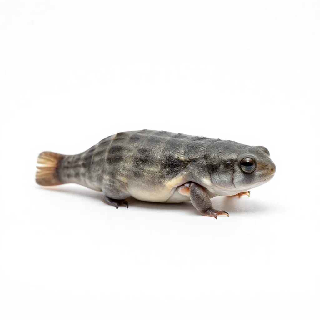 Trombiculid isolated on a white background