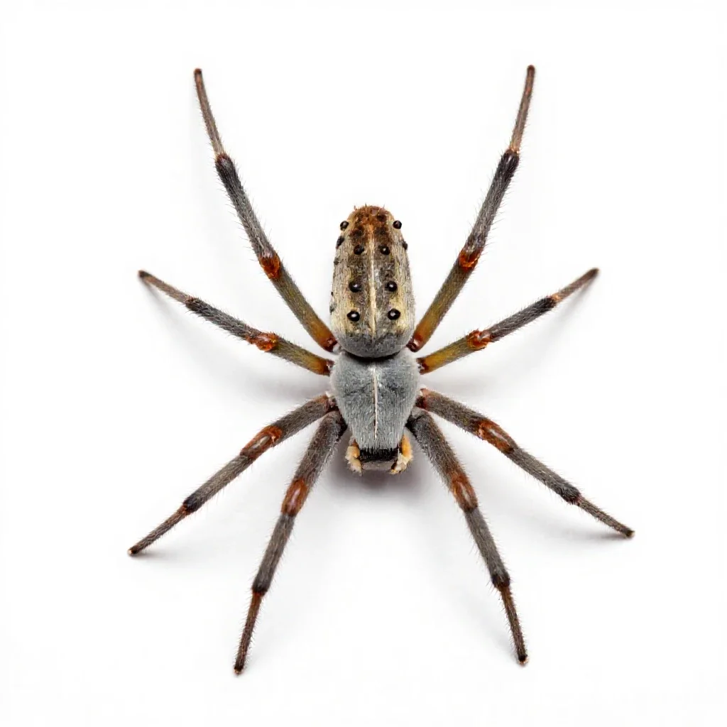 Web spinner isolated on a white background