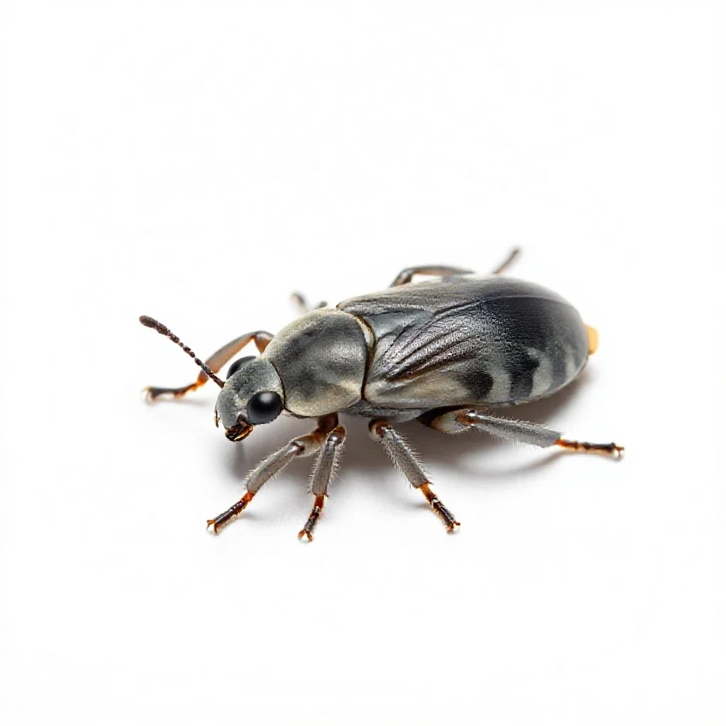 Adelgid isolated on a white background
