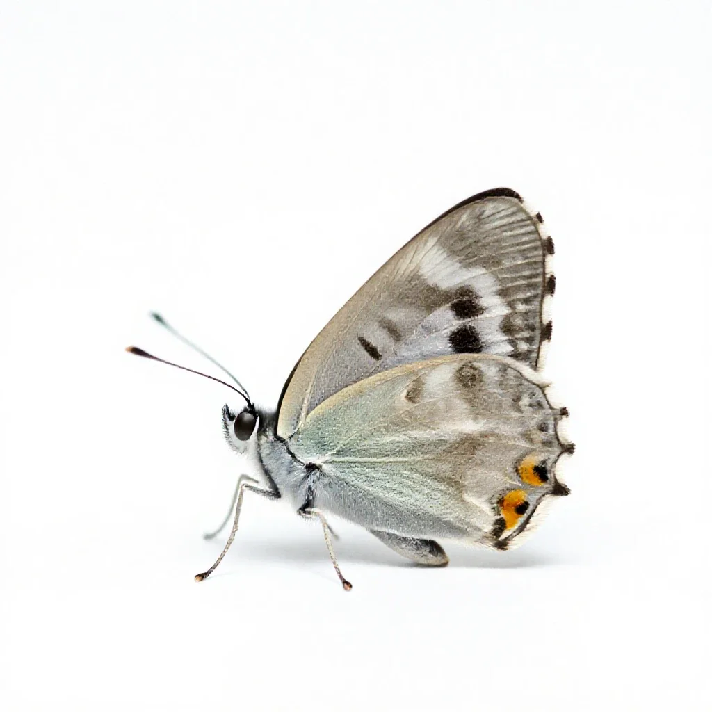 Anglewing isolated on a white background