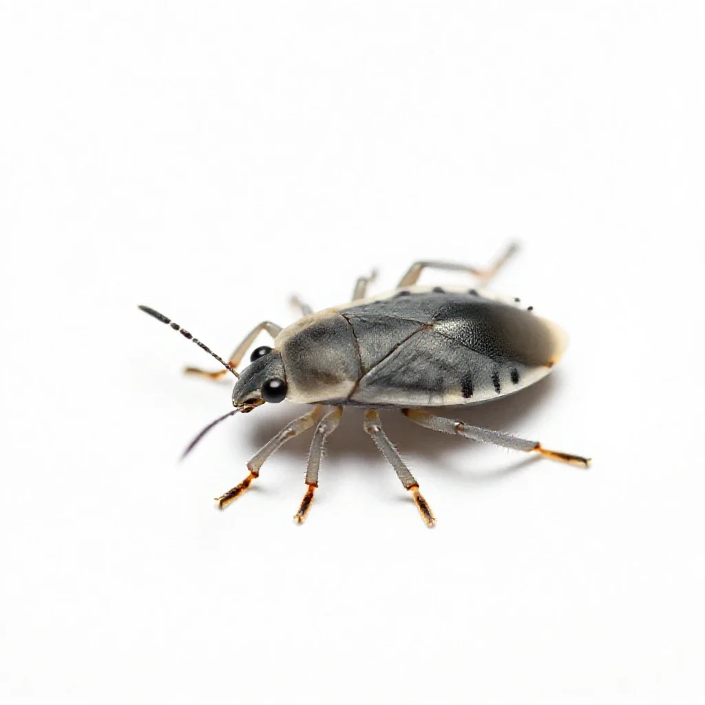 Aphid isolated on a white background