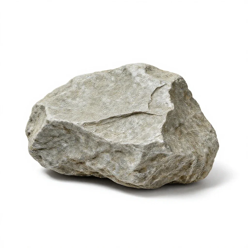 Bedrock isolated on a white background