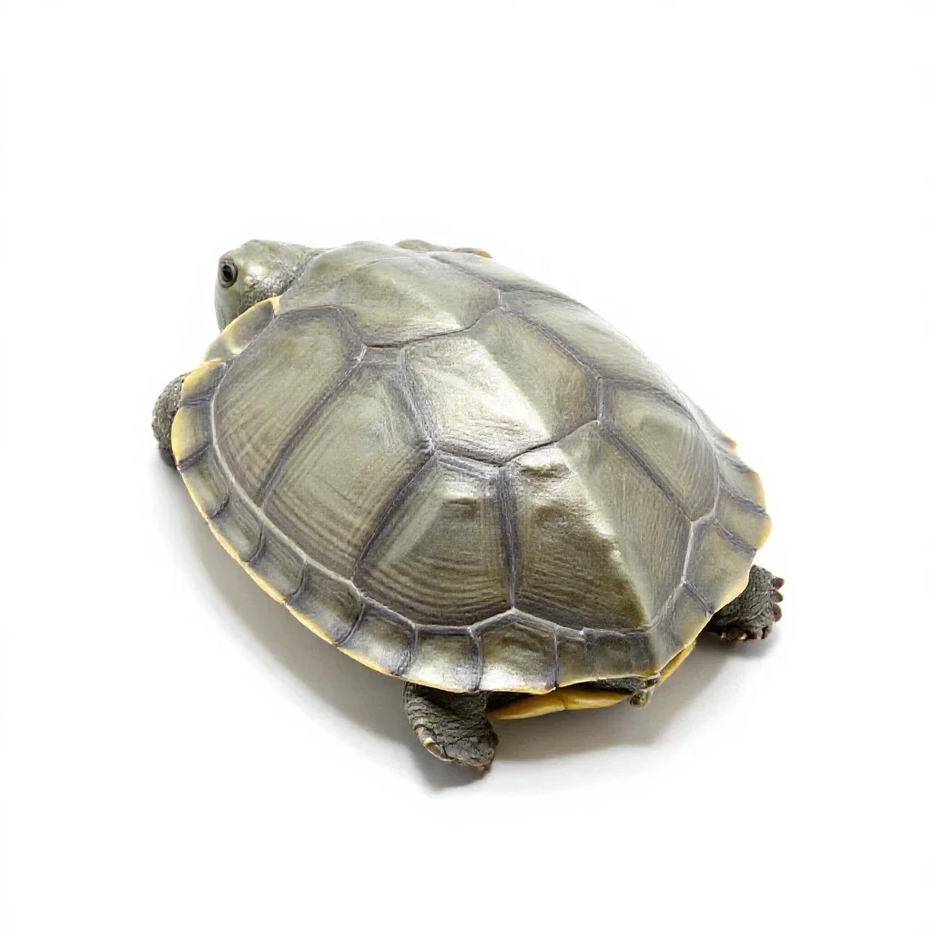 Carapace isolated on a white background