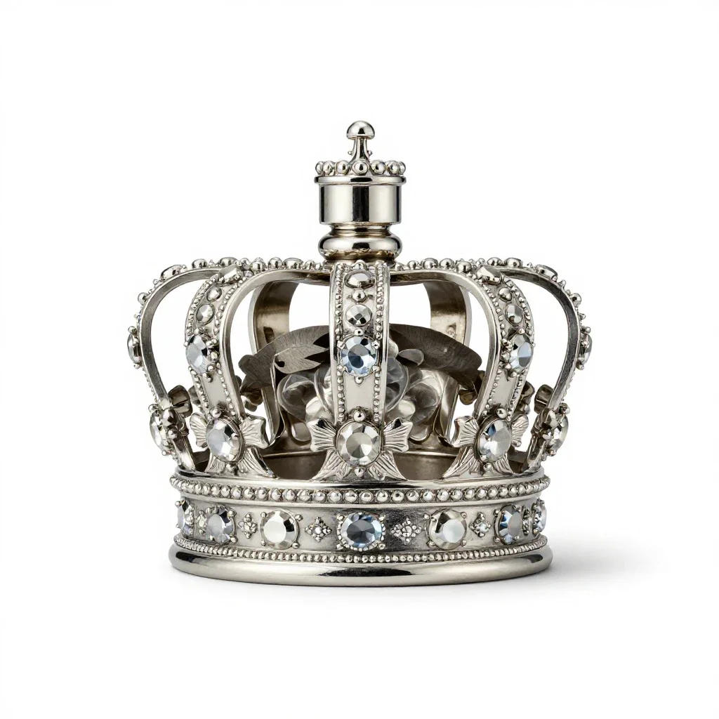Crown jewel isolated on a white background