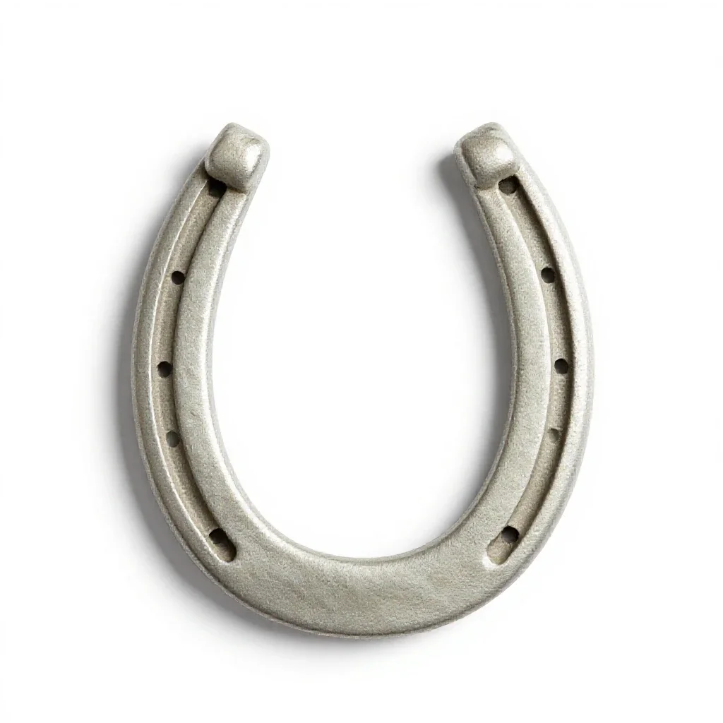 Horseshoe isolated on a white background
