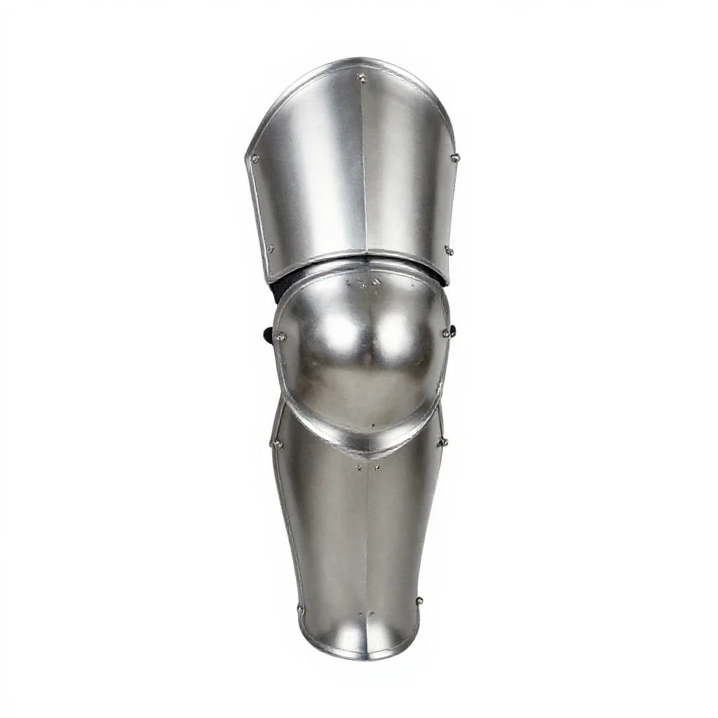 Knee piece isolated on a white background