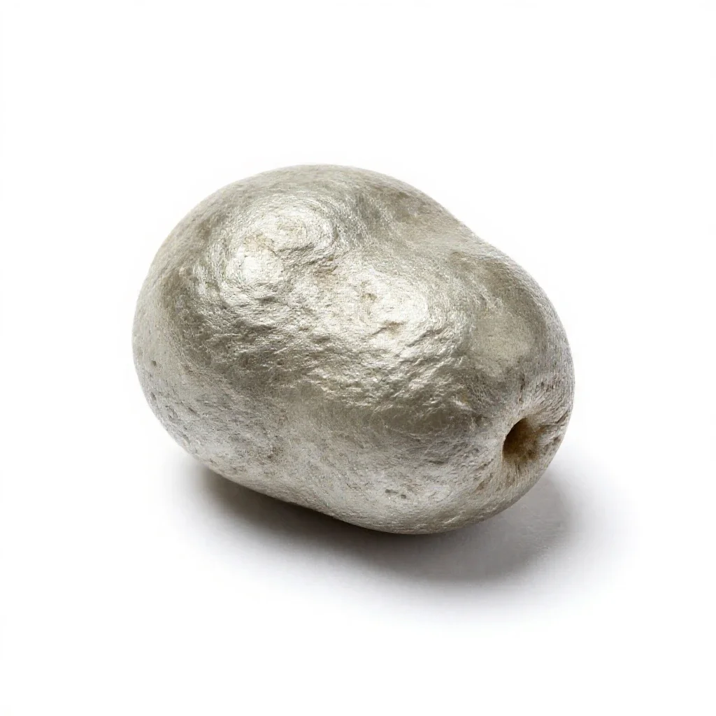 Ptyalith isolated on a white background