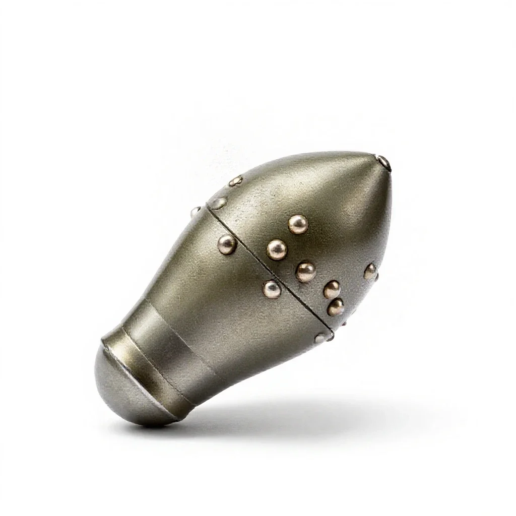 Shrapnel isolated on a white background
