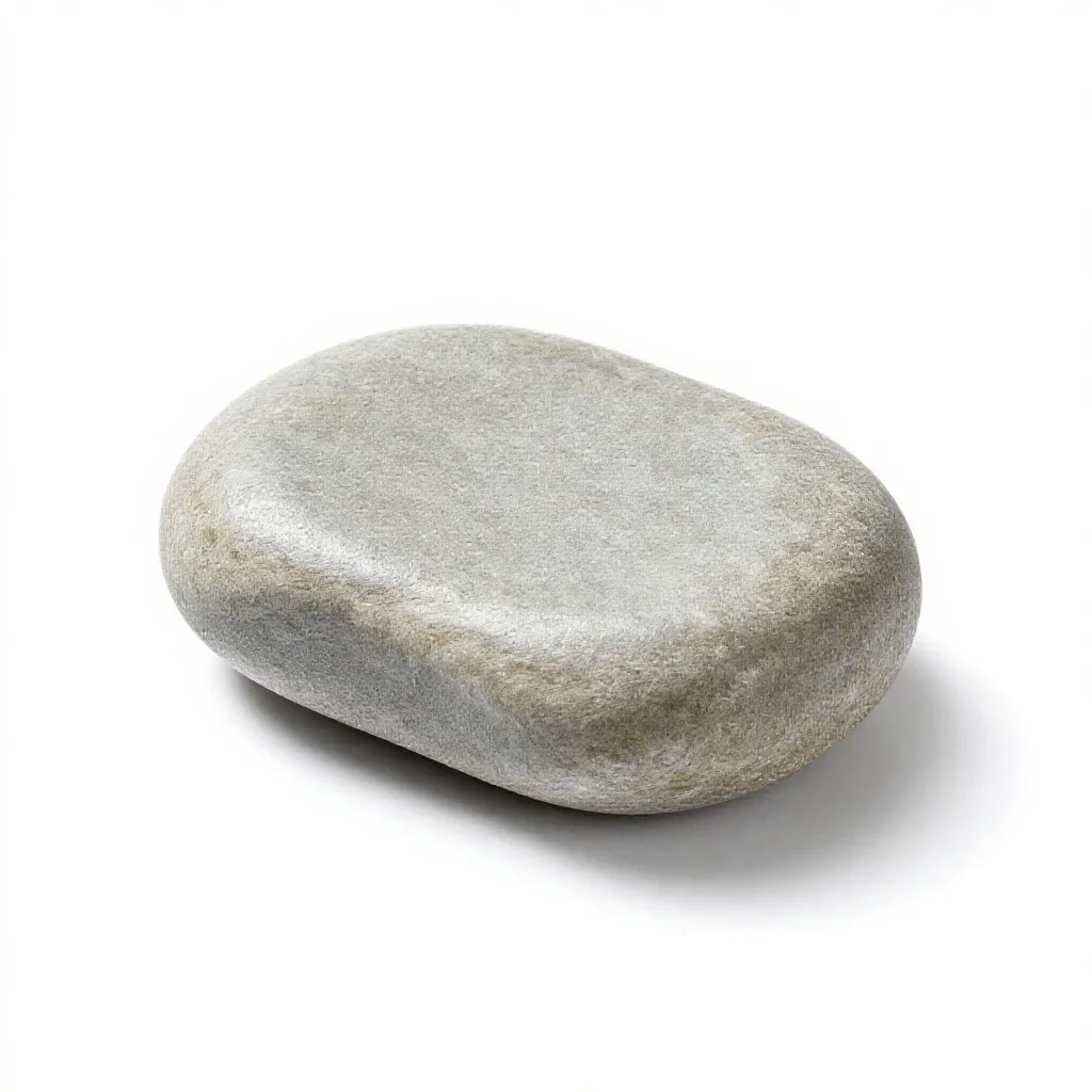 Stepping stone isolated on a white background