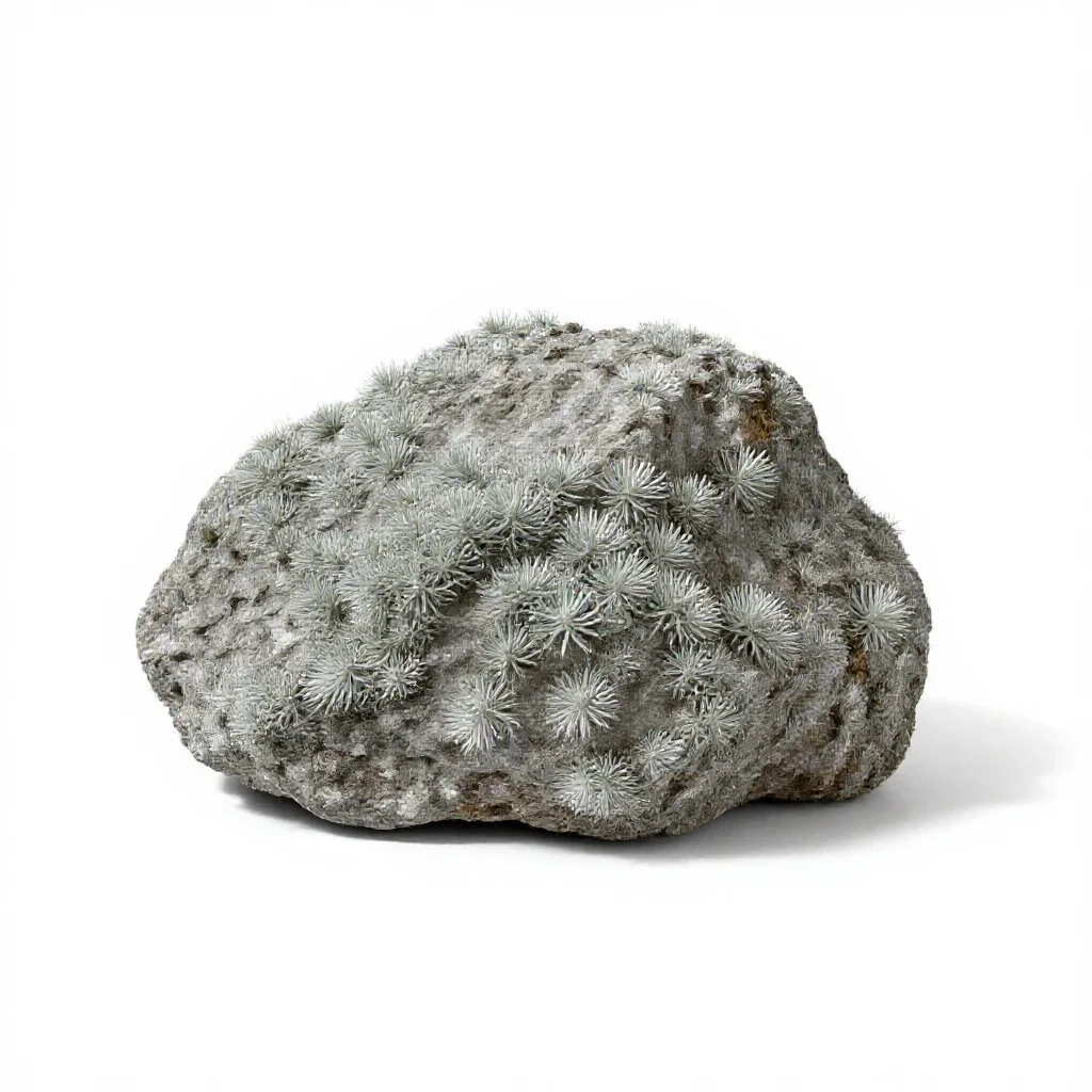 Outcrop isolated on a white background